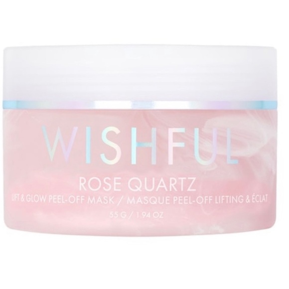 Sephora Other - HUDA WishFul Rose Quartz Lift & Glow Peel Off Mask New FullSz